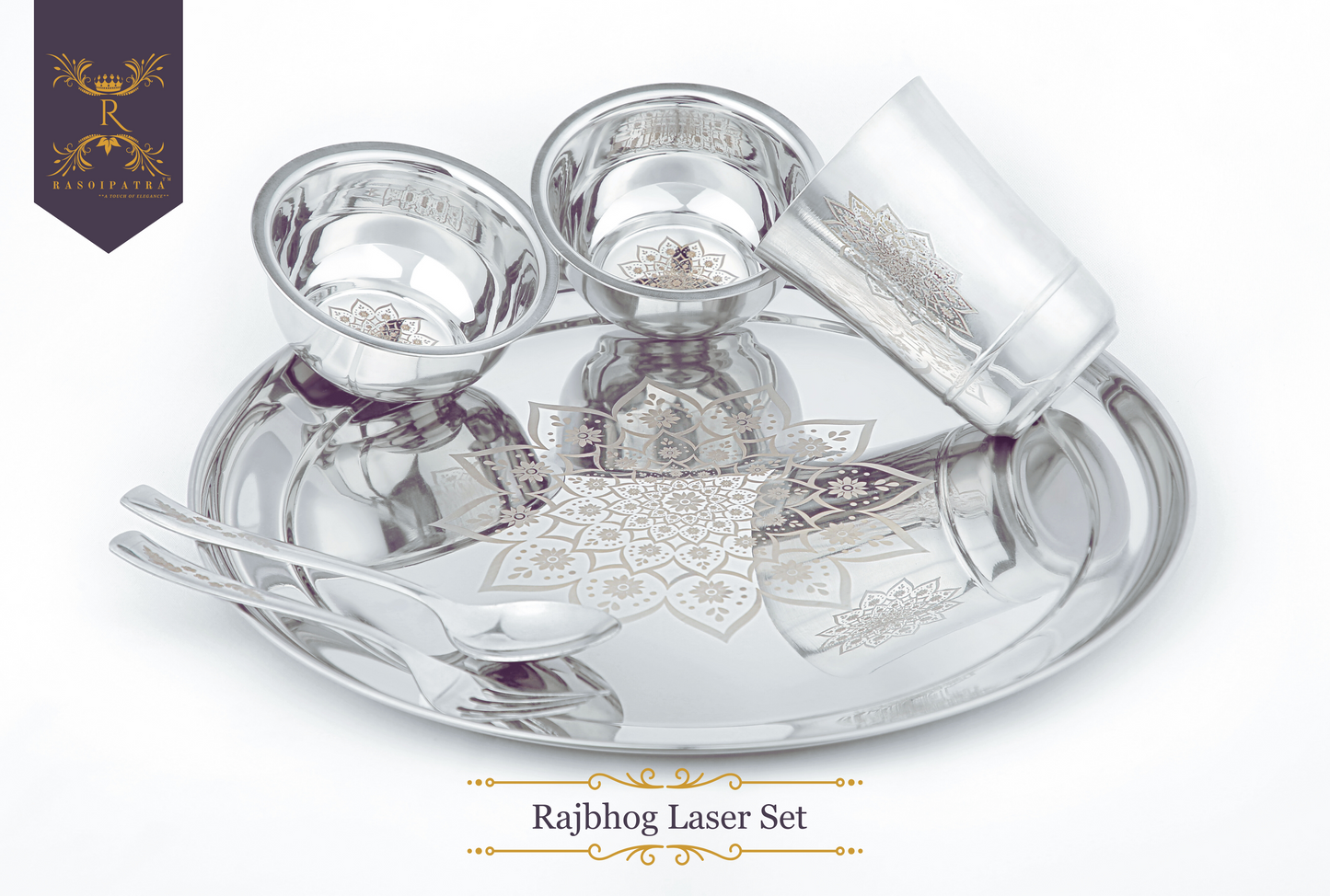 Rajbhog Laser Thali Set